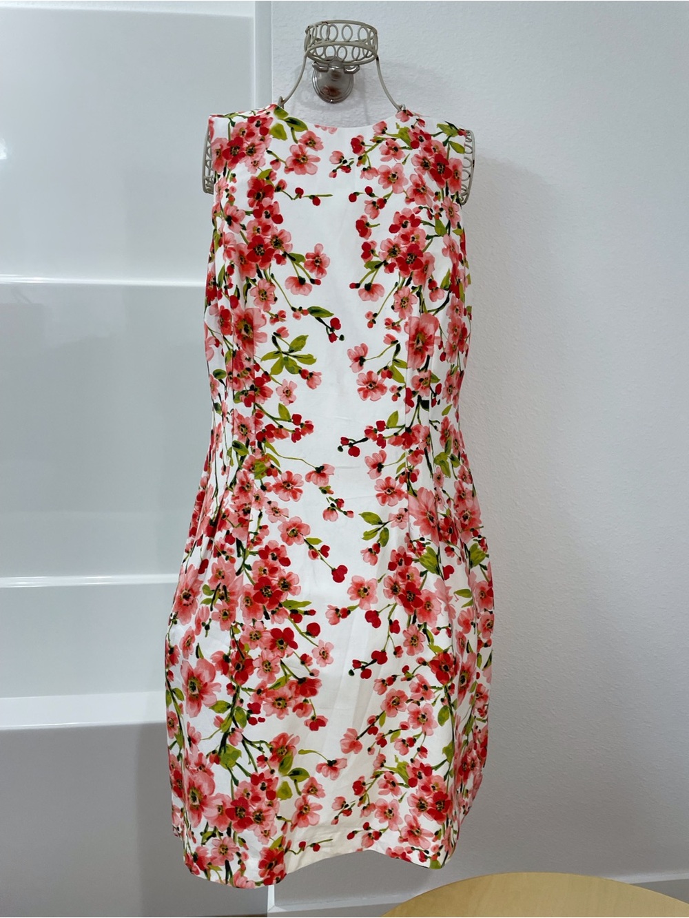 Lauren Ralph Lauren Cherry Blossom Floral Sheath Dress